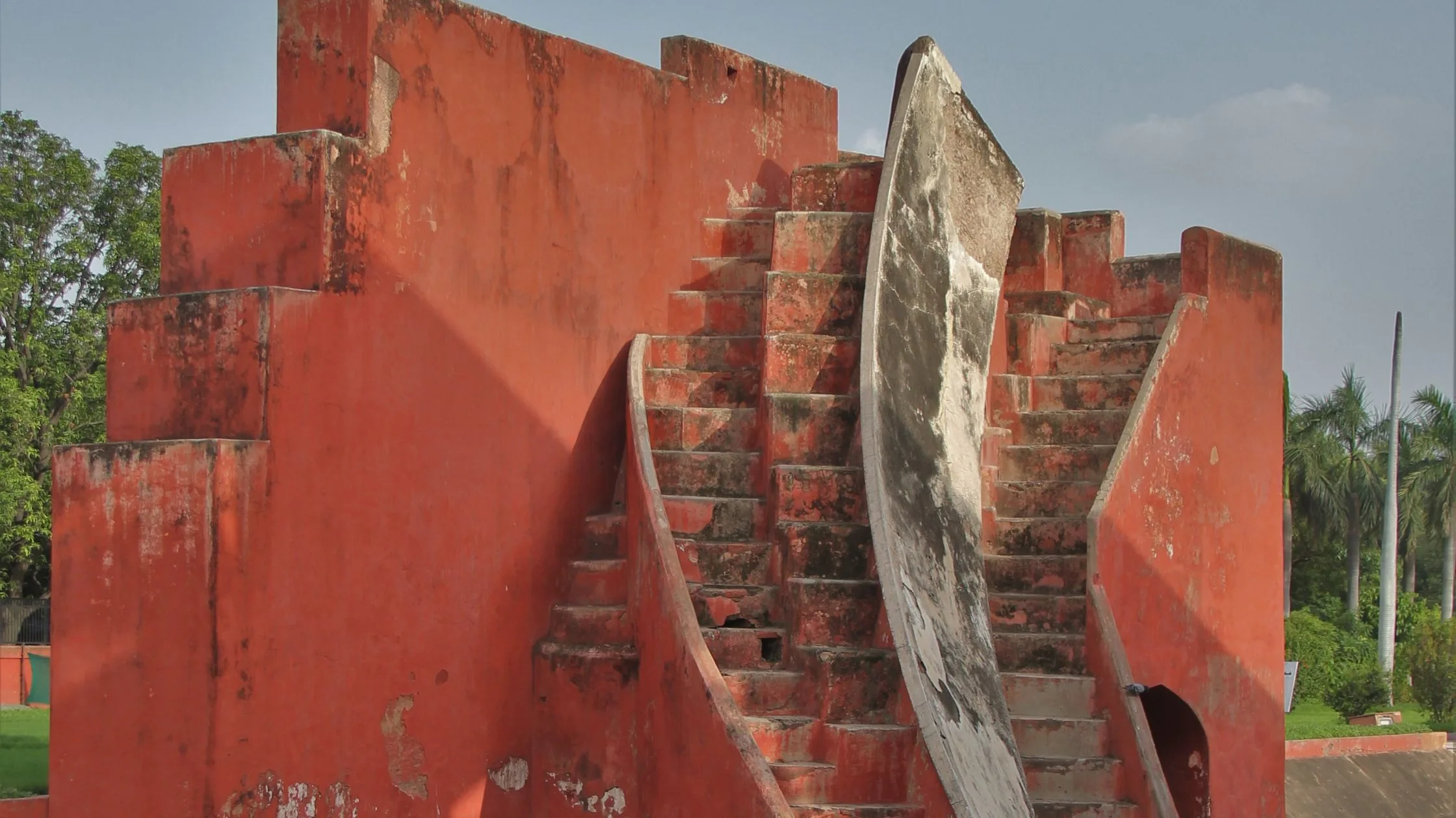 Complex structure called Samrat Yantra. 