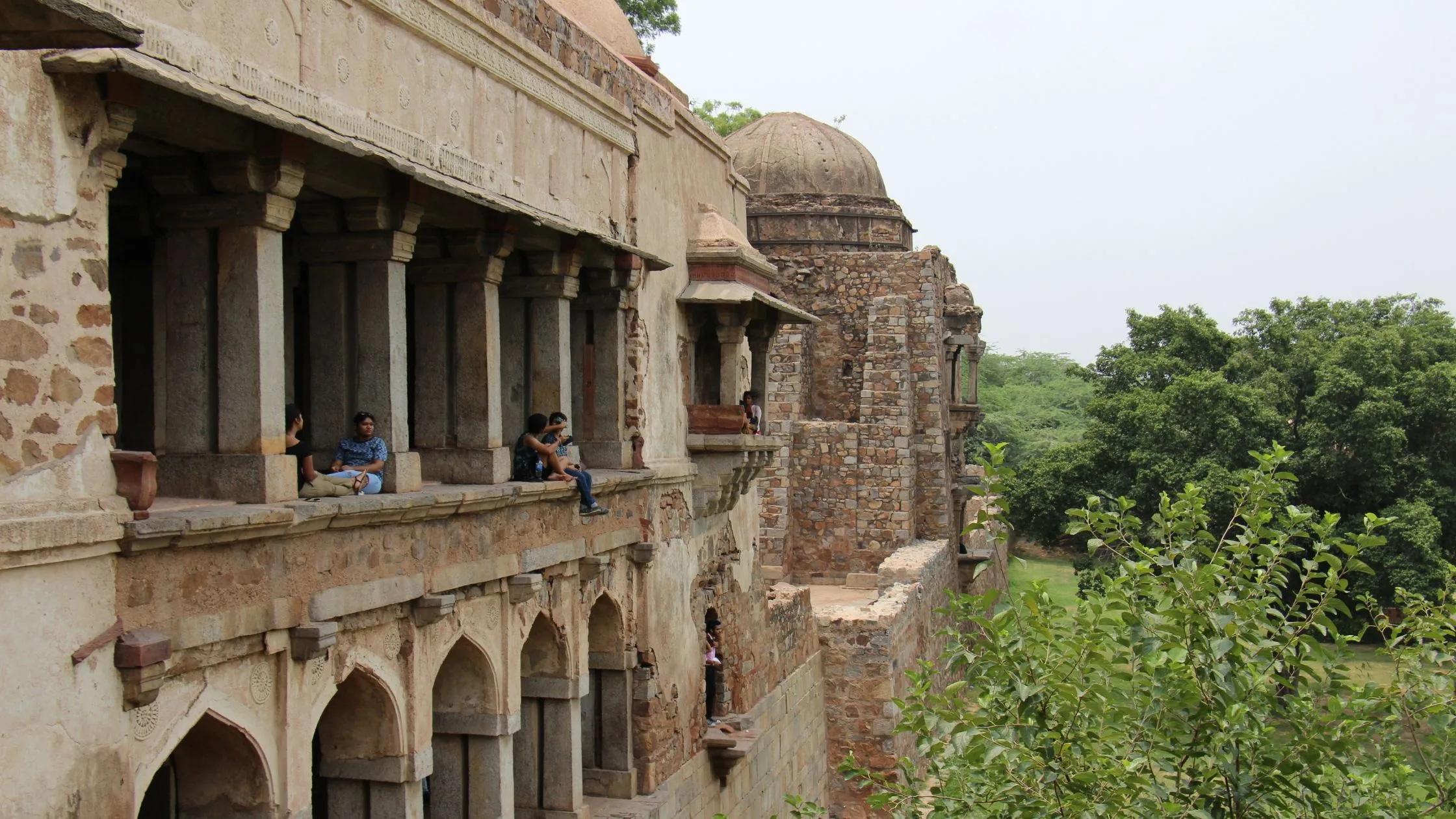 Hauz Khas fort. 