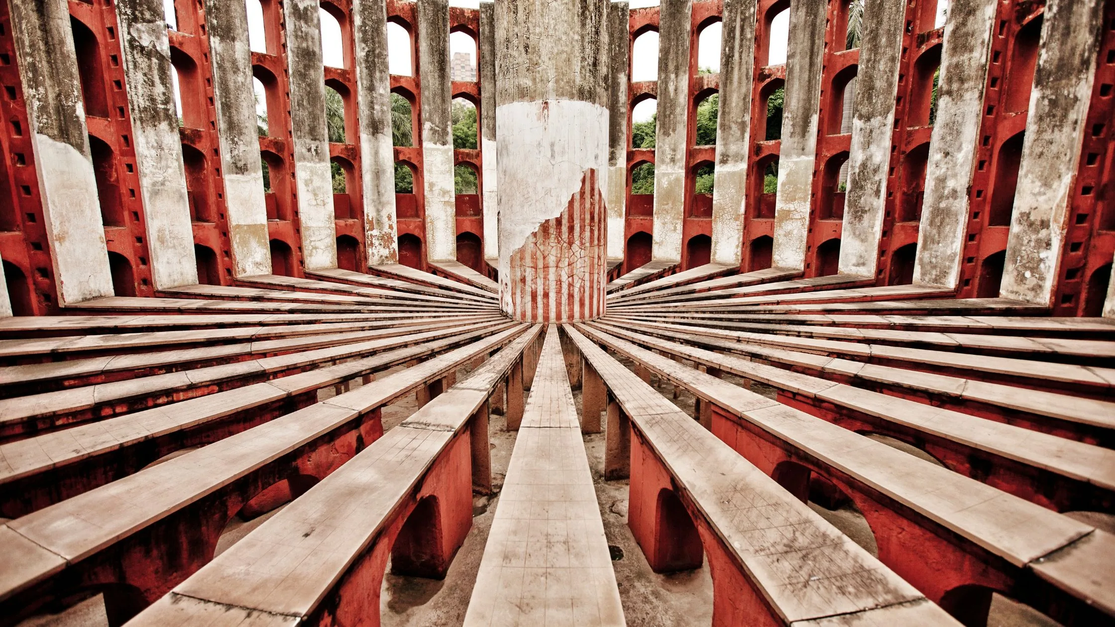 Another building at the Jantar Mantar Delhi. 