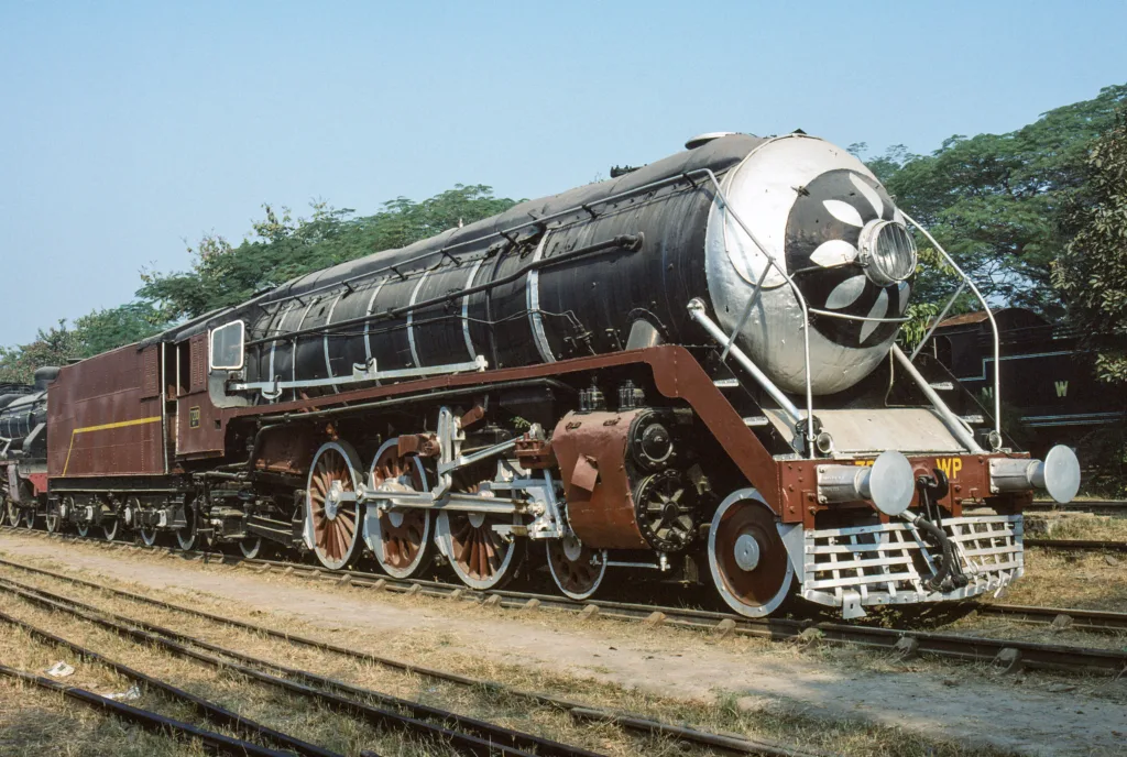 train at the National rail museum