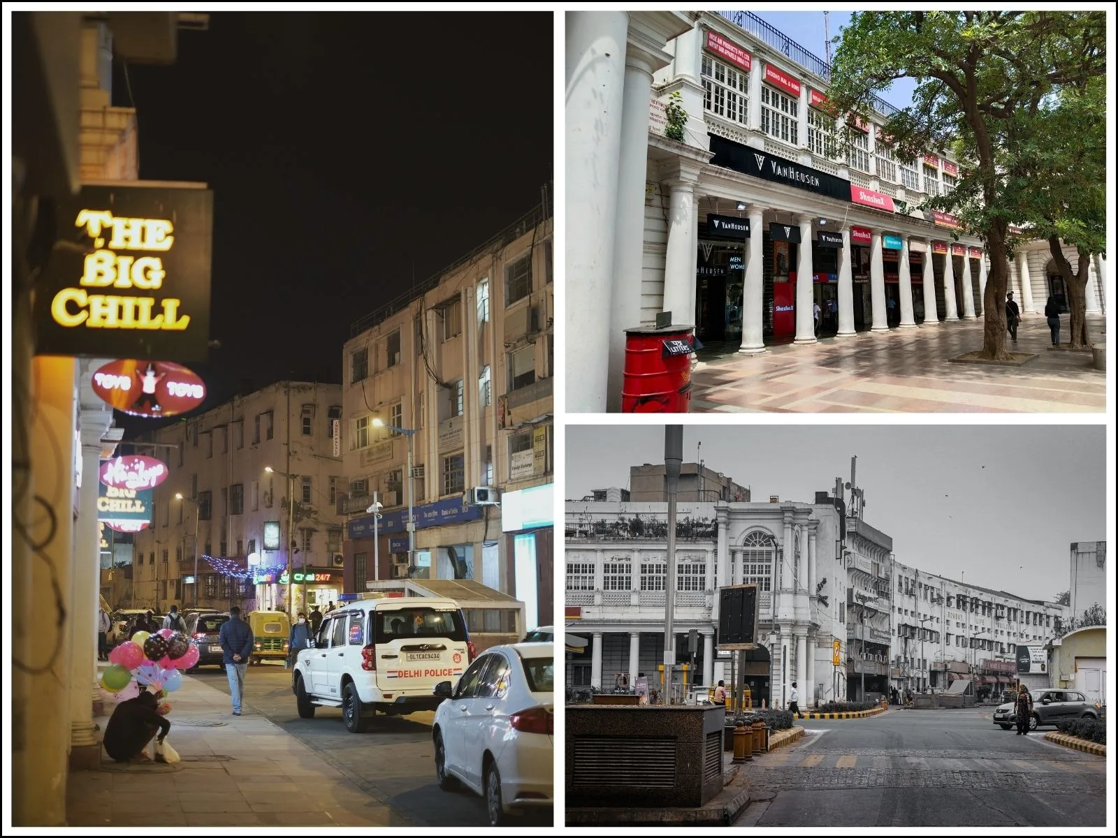 van heusen connaught place