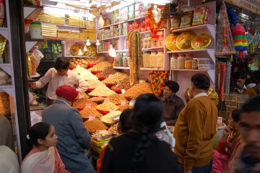 Chandni Chowk sweet shop