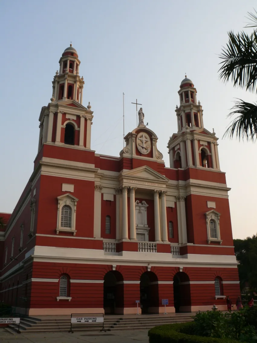 Sacred heart Cathedral outside view