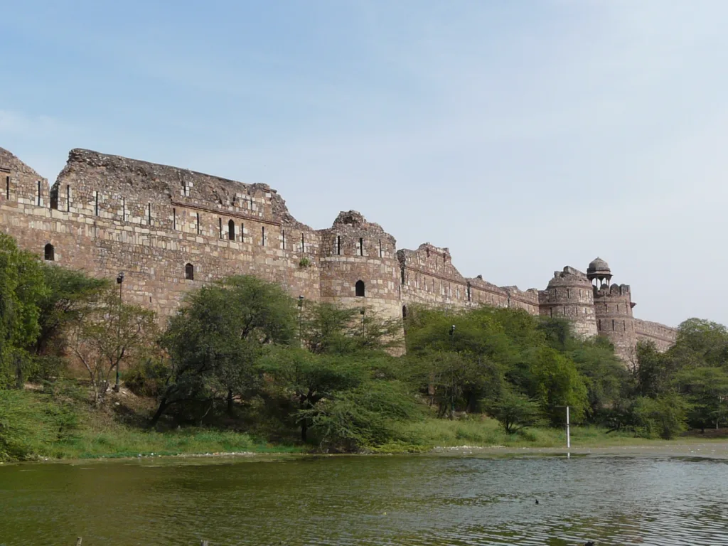 Purana qila backside