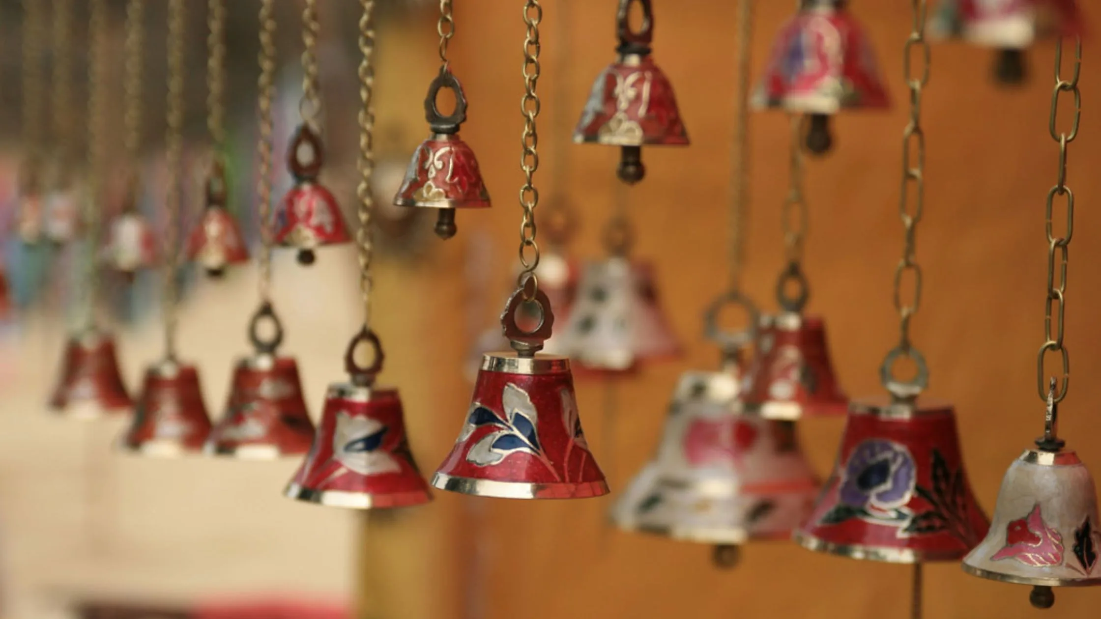 Handmade items at the mela. 