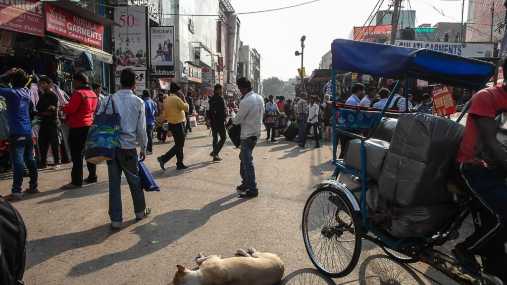 A view from Lajpat Nagar Market