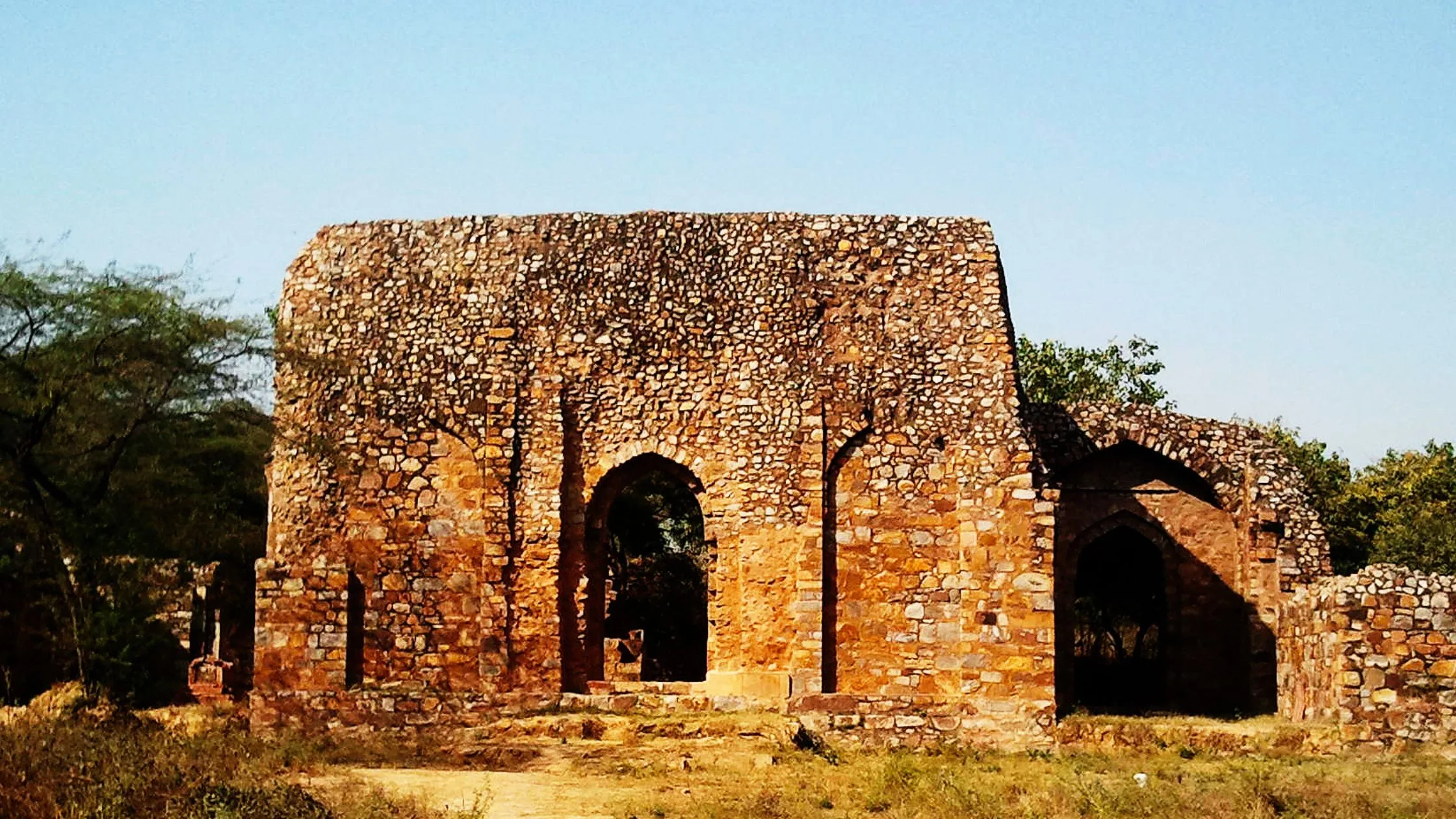 The arch doors.