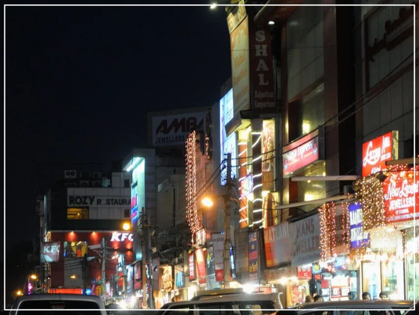 A view from Lajpat Nagar Market