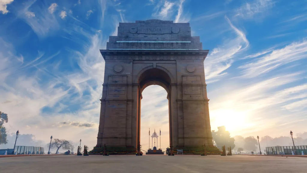 A view of India Gate 