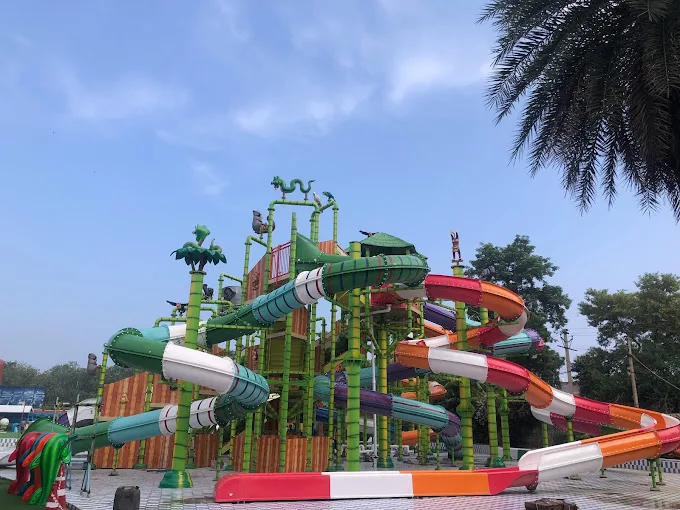 Water slide in fun n food village