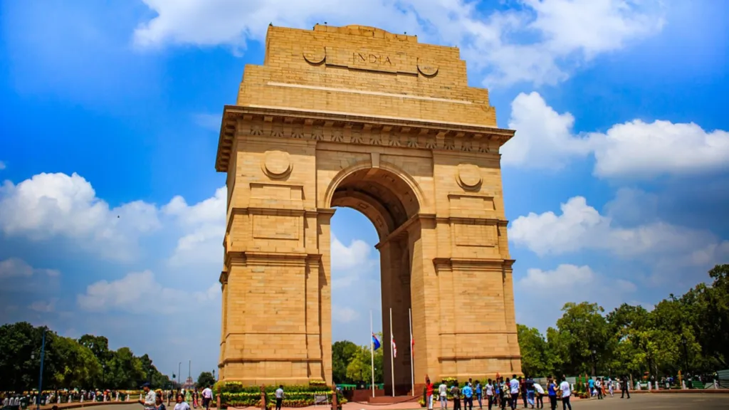 A view of India Gate
