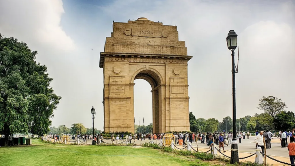 A view of India Gate