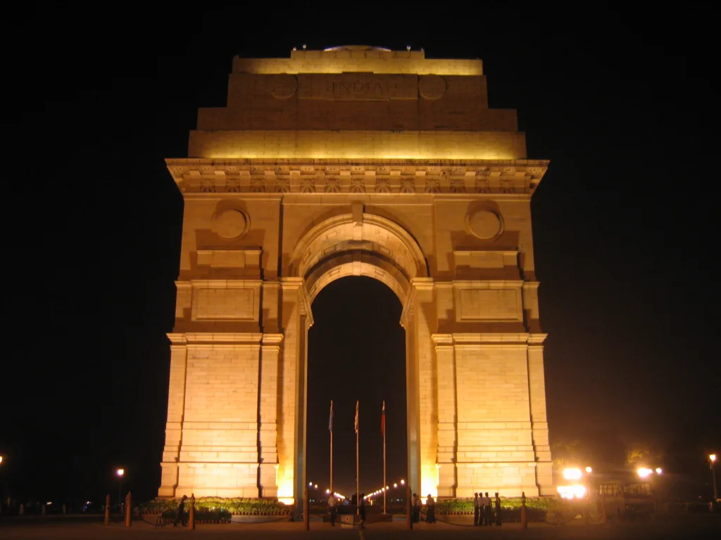 India Gate at Night