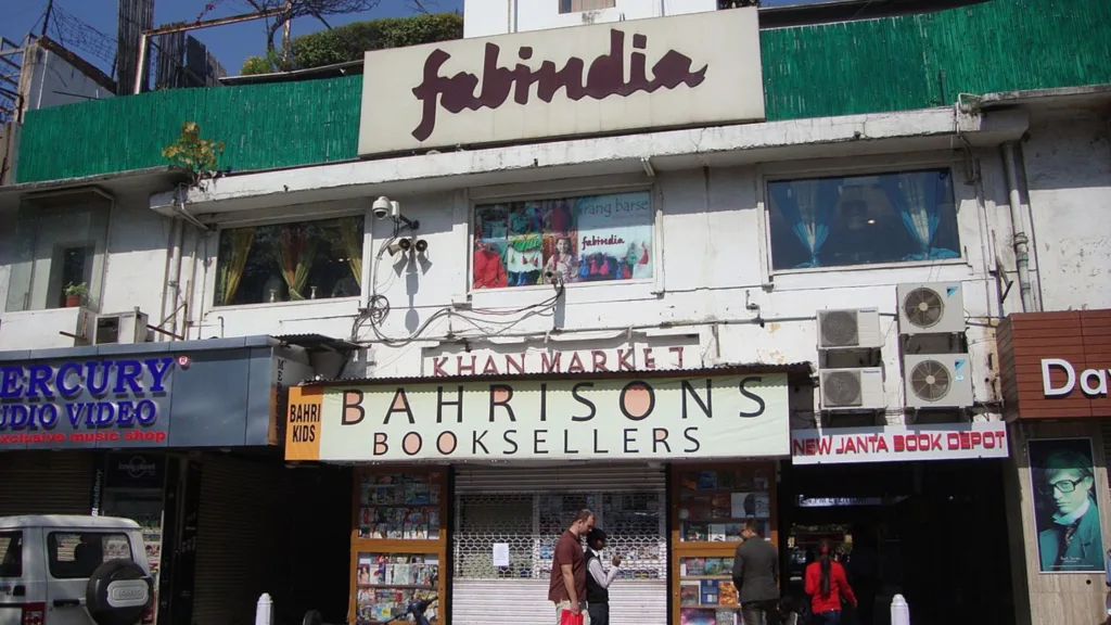 A view from Khan Market in Delhi