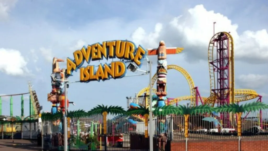 An outside view of Adventure Park in Delhi