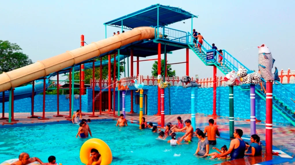 Water park view of Aapno Ghar in Gurugram