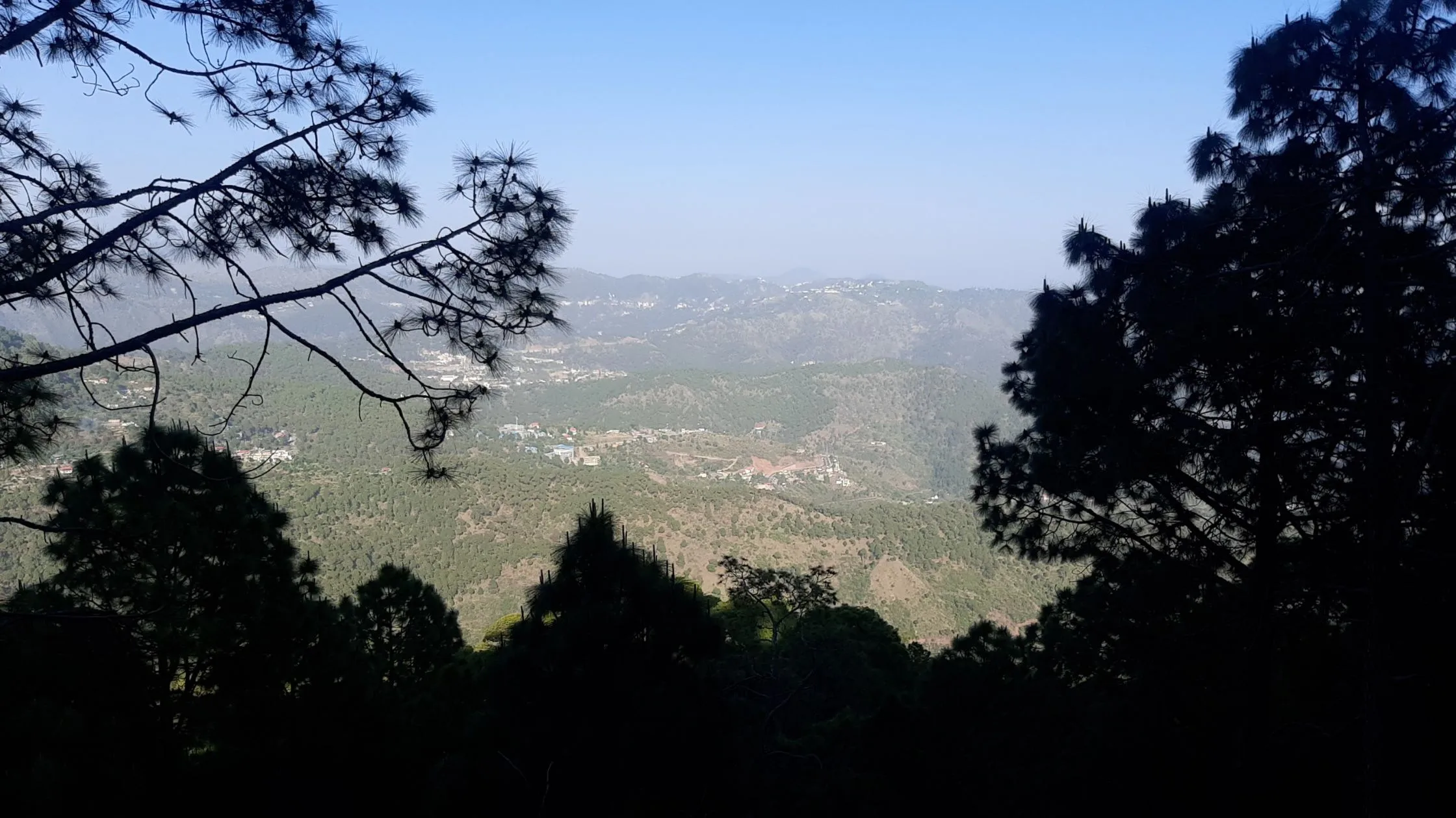 Beautiful view in Kasauli