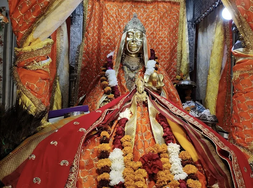 Garbhgriha picture of Mata Sheetala temple.