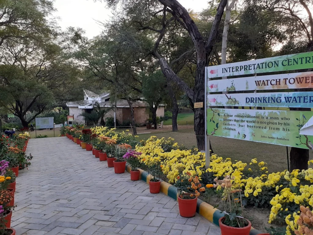 Outside view of Sultanpur national park