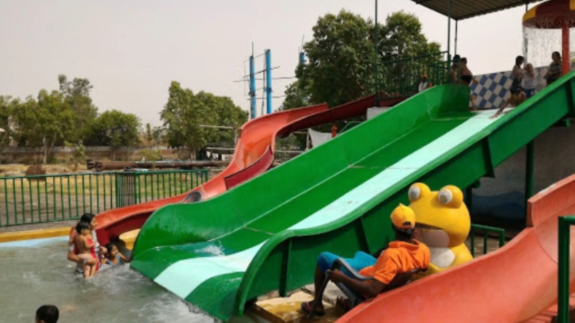 View of water park in Bahadurgarh.