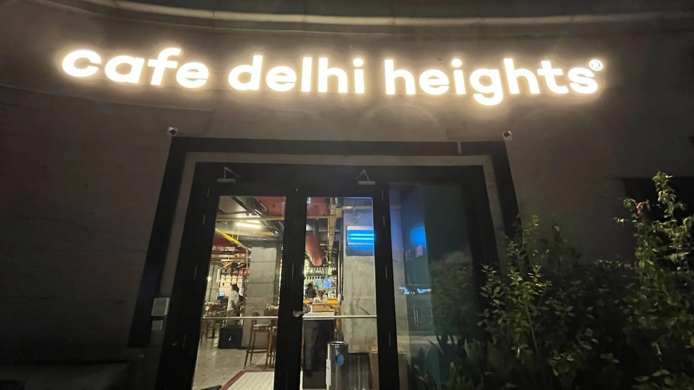 Delhi Heights gate t DLF Promenade mall