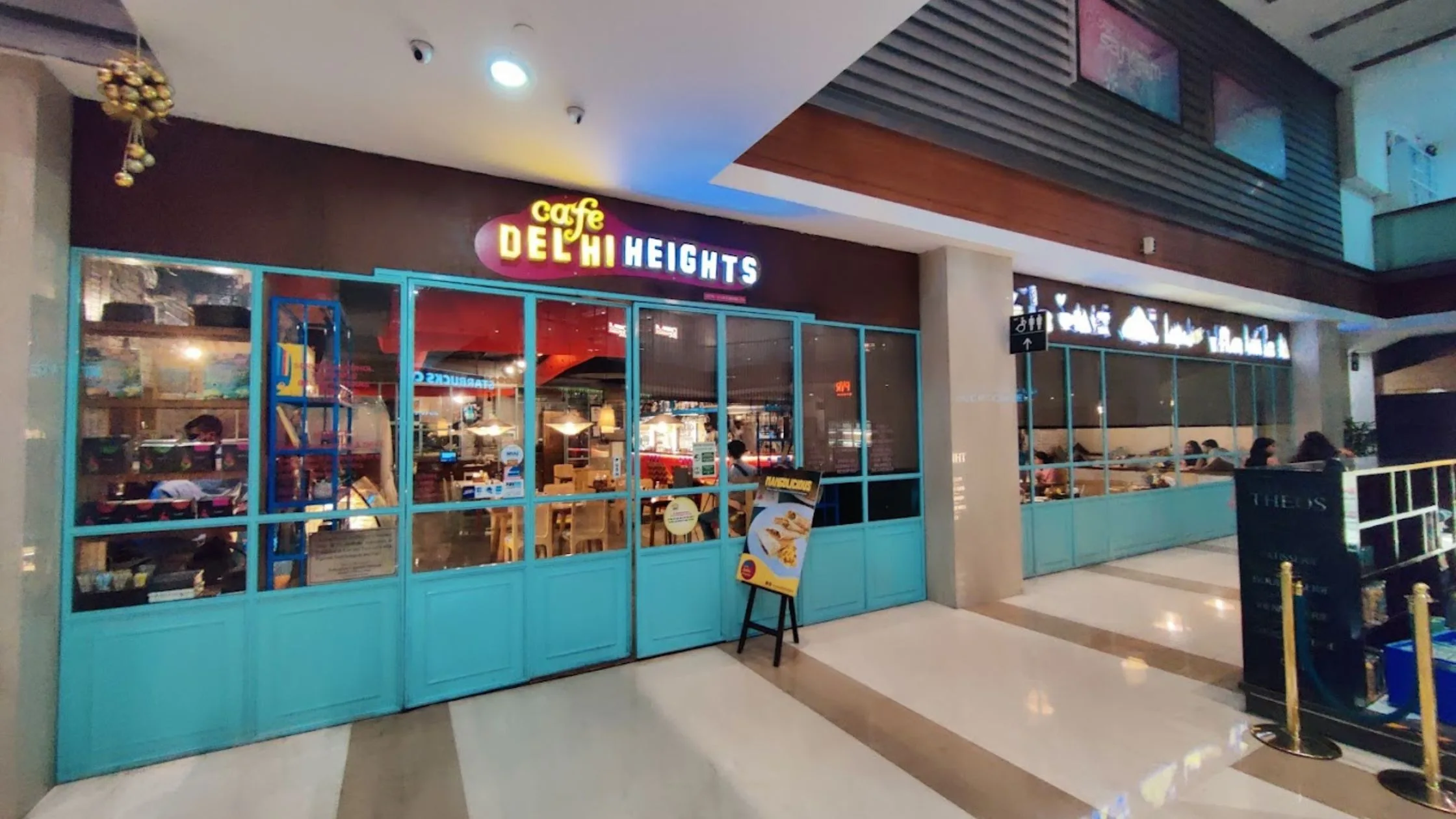 Delhi Heights Cafe in RK Puram area.