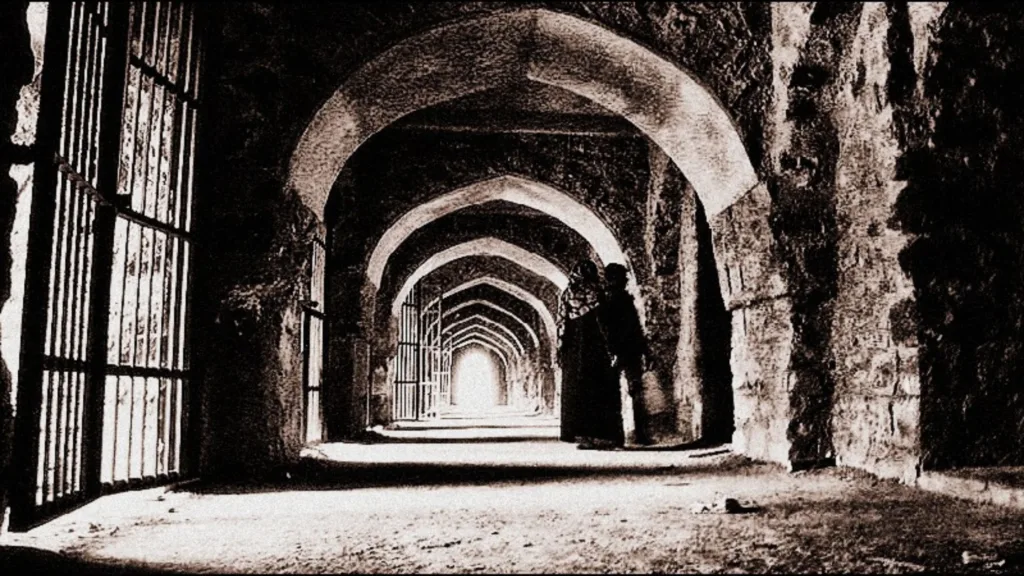 View of Feroz Shah Kotla Fort in Delhi