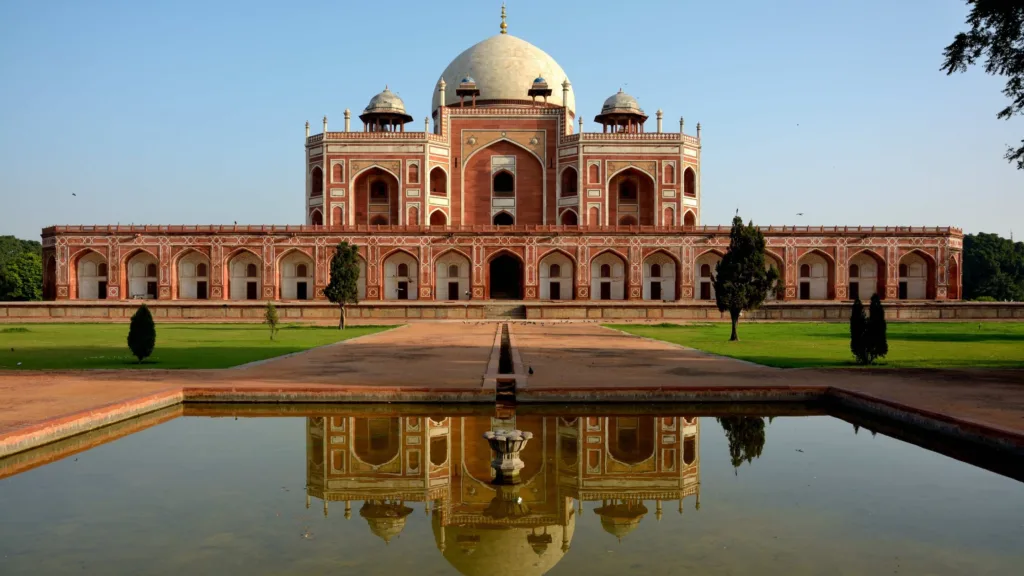 A view from Humayun's Tomb