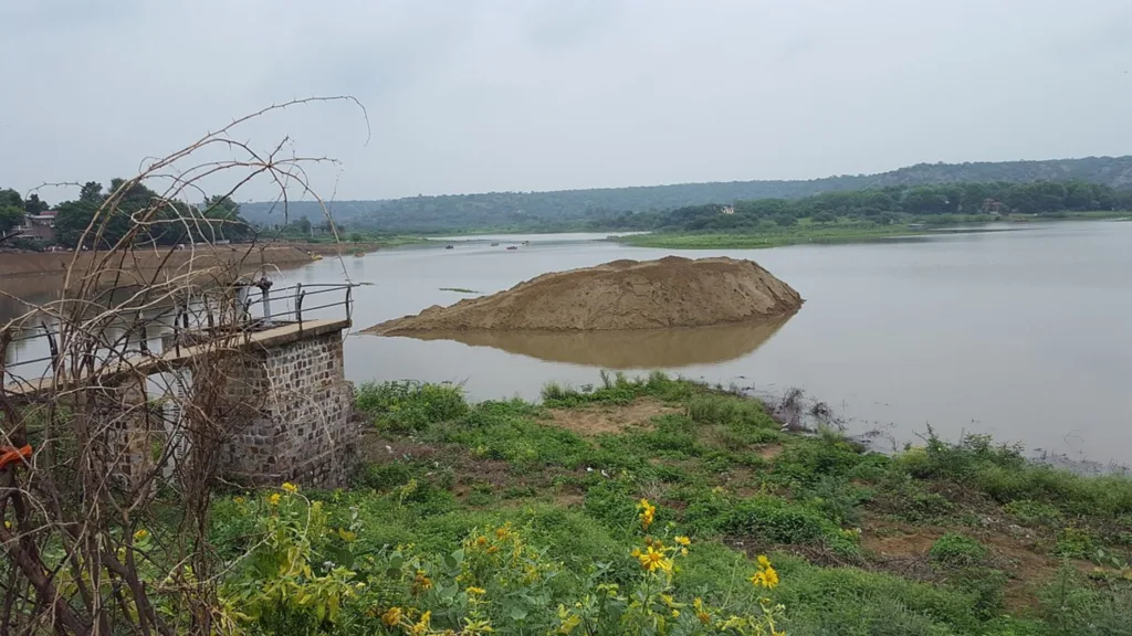 View from Damdama Lake