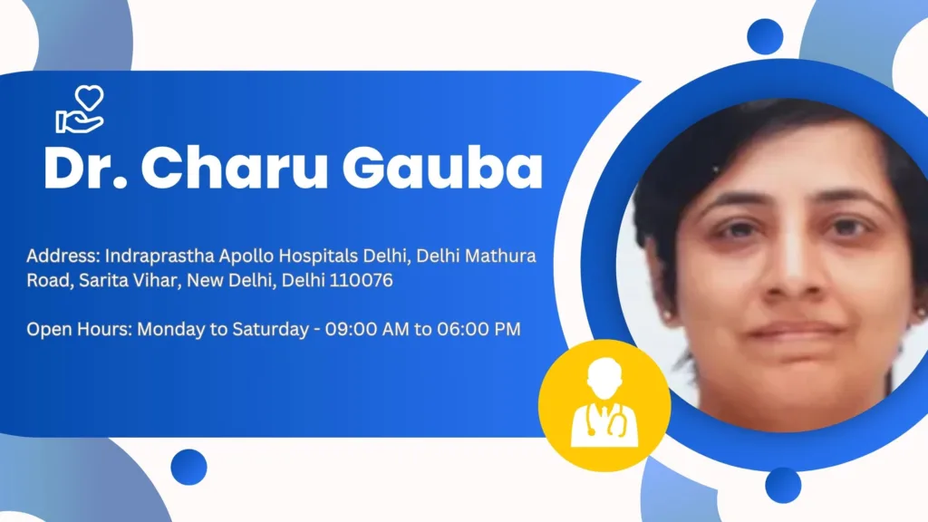 Details about Dr. Charu Gauba