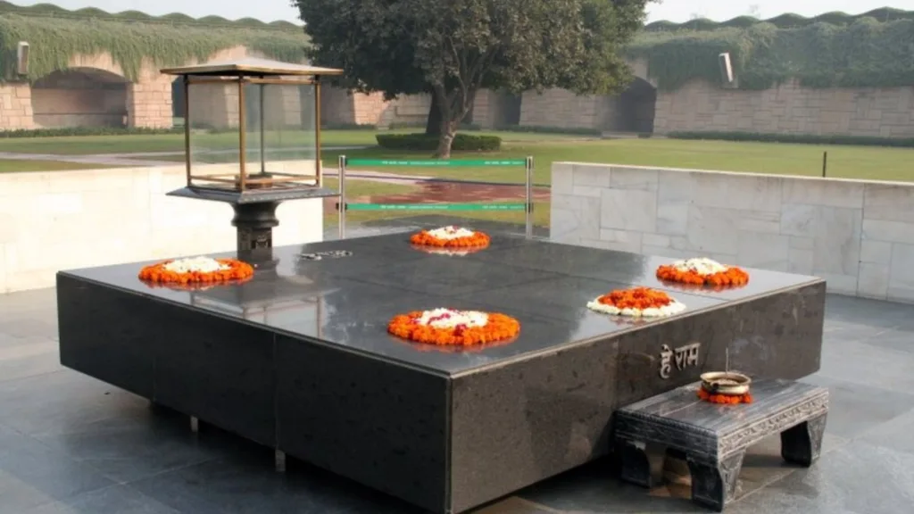 A view of Raj Ghat in Delhi