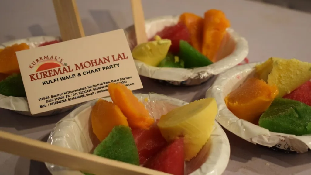 Popular kuremal Mohan Lal Kulfi in Delhi