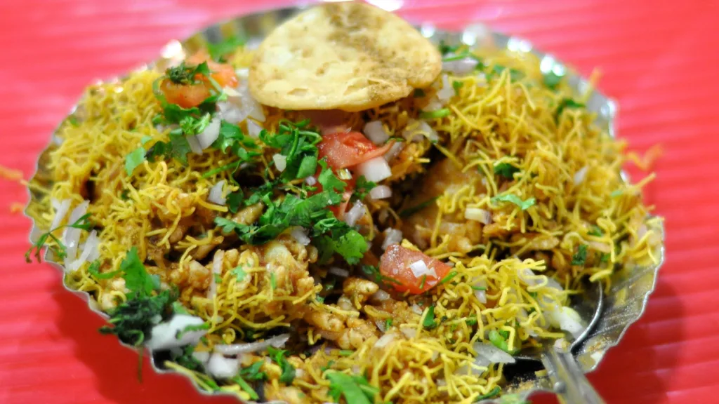 A plate of Bhel Puri