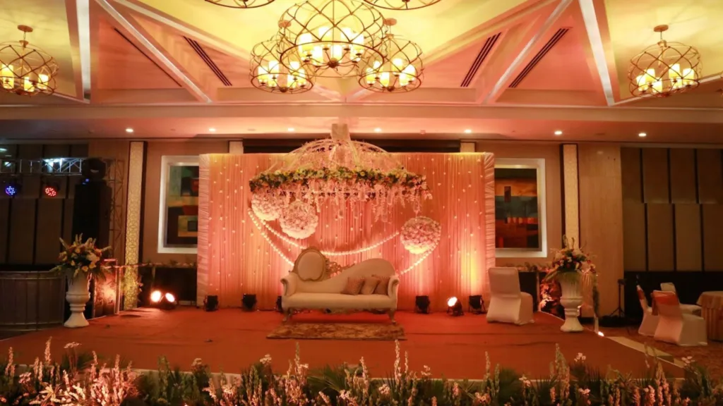 A wedding event organized by Anandam Events