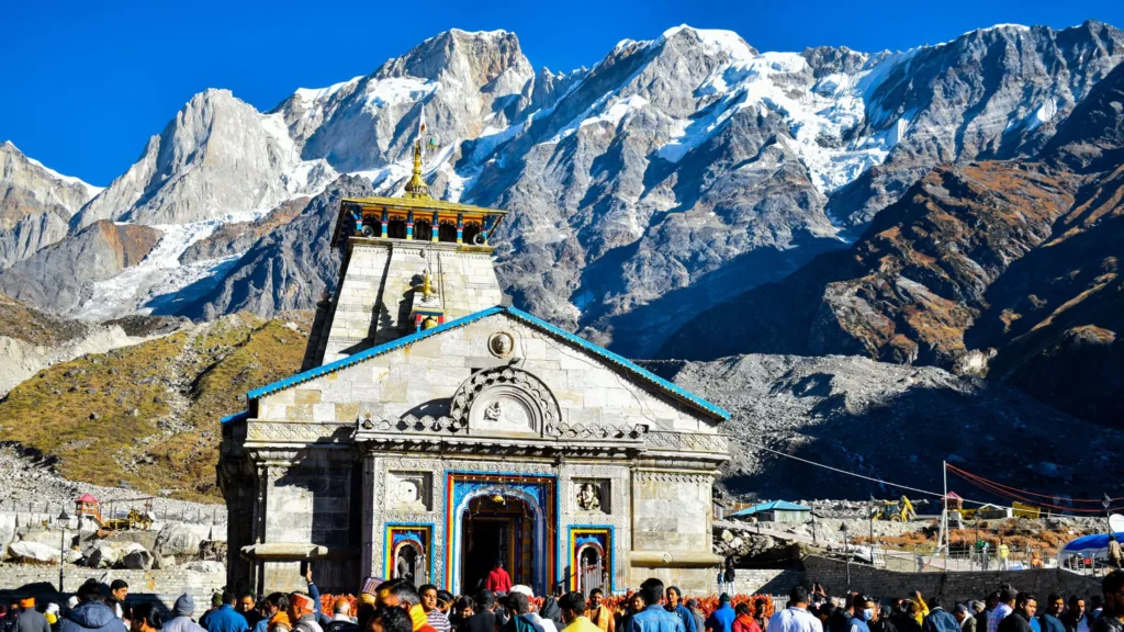 An Image of Kedarnath temple in Uttrakhand