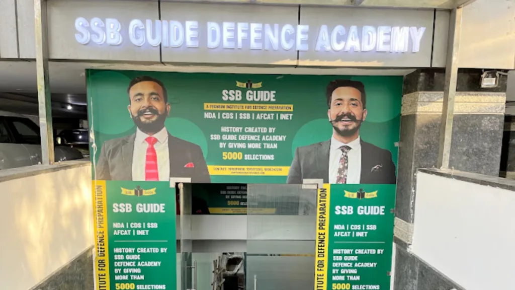 SSB Guide Defence Academy's poster