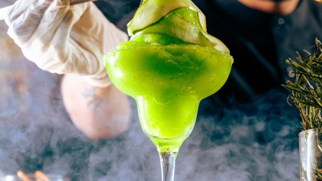  vibrant green cocktail