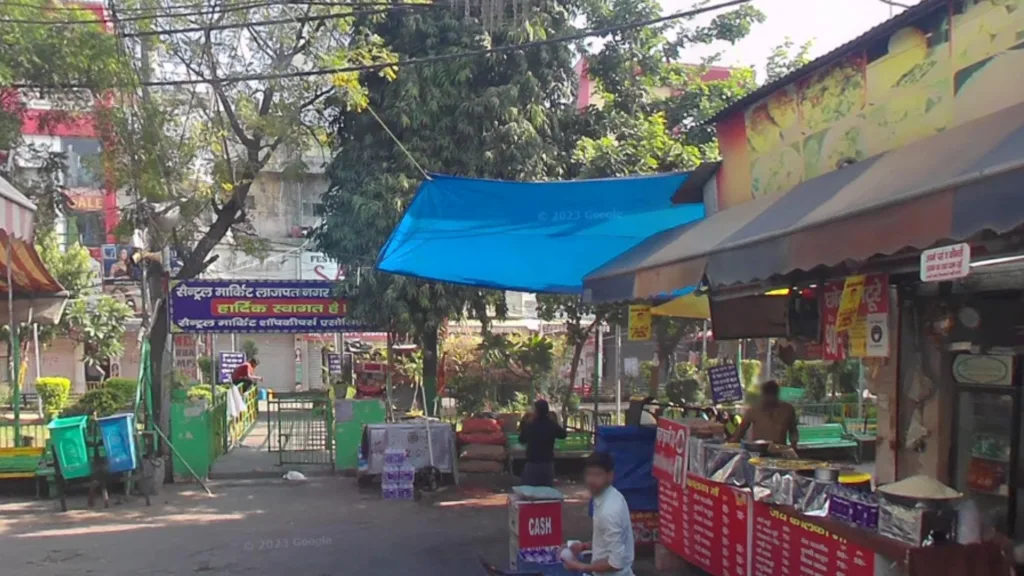 Central Market in Lajpat Nagar in Delhi