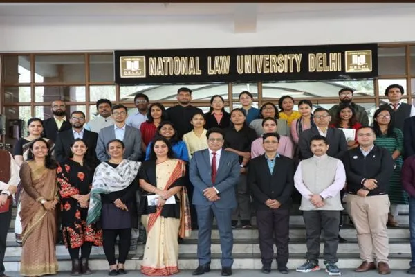 Group photo of students of NLU