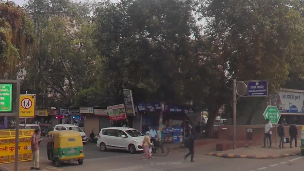 Shankar market view from Delhi