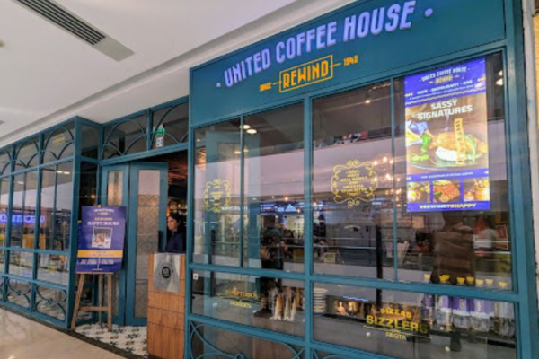 United Coffee house rewind noida