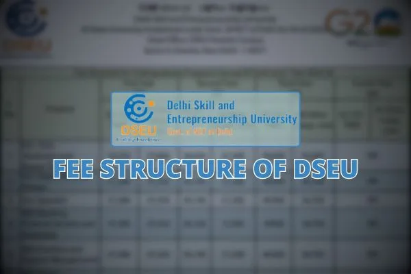 Fee Structure of DSEU
