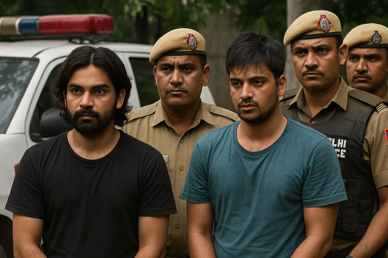 2 Members of Lawrence Bishnoi Gang Arrested in Delhi Shootout