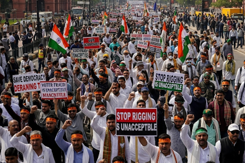 Concerns Grow Over INDIA Bloc March as Police Deny Protest