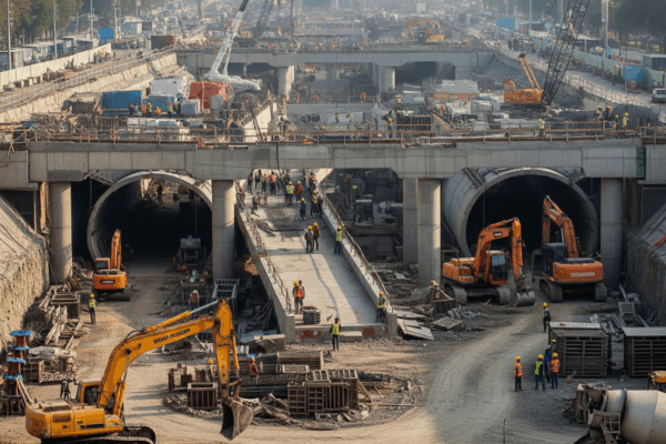 Construction to Restart on Pragati Maidan Underpass in Delhi