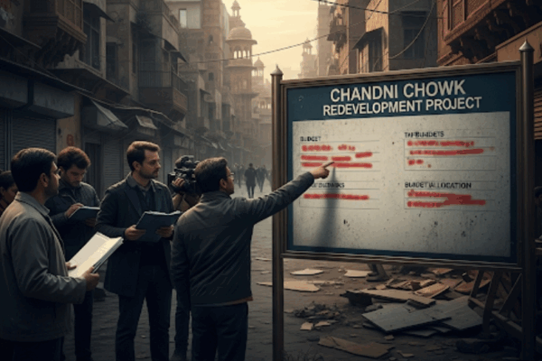 Delhi Government Investigates Financial Issues in Chandni Chowk Project