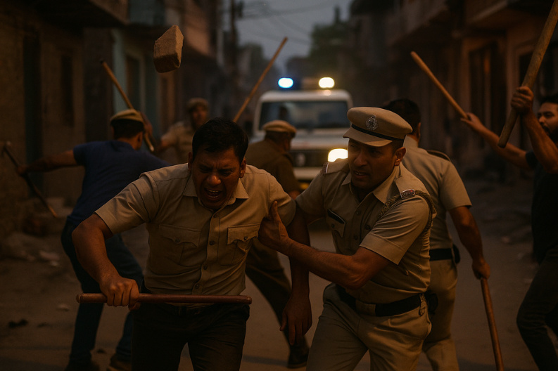 Delhi Police Constable Injured During Raid on Bootlegging