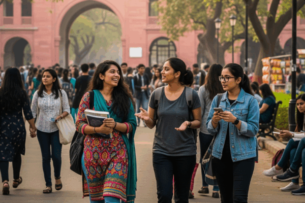 Delhi University Sees More Female Students Than Male in CUET