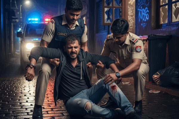 Dramatic Capture of 'Hathoda Gang' Criminal in Faridabad