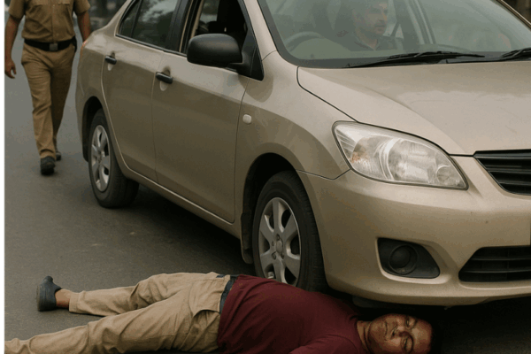 Driver Arrested in Ghaziabad for Fatal Accident Involving Man